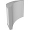 Ekena Millwork 3 1/2-in. W x 44-in. D x 44-in. H Thorton Architectural Grade PVC Knee Brace BRCP035X44X44THR - alternate 3